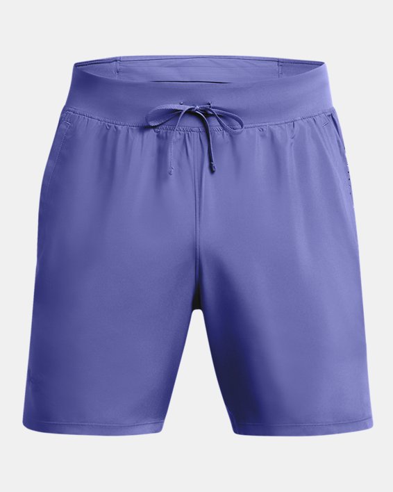 Men's UA Launch Elite 2-in-1 7'' Shorts, Purple, pdpMainDesktop image number 6